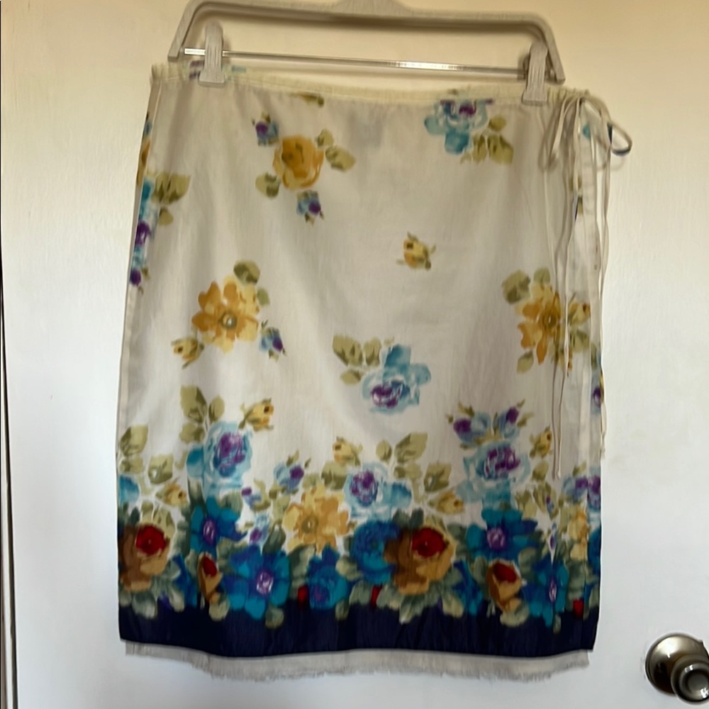 Lucky Brand Cream Cotton Fabric